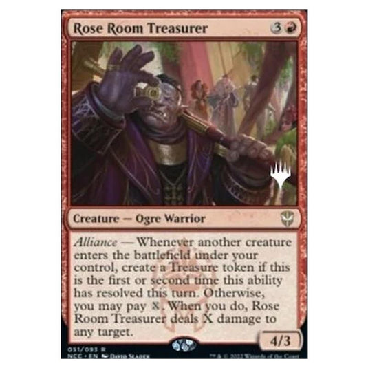 Magic The Gathering - Commander: Streets of New Capenna Promos - Rose Room Treasurer - 051/281