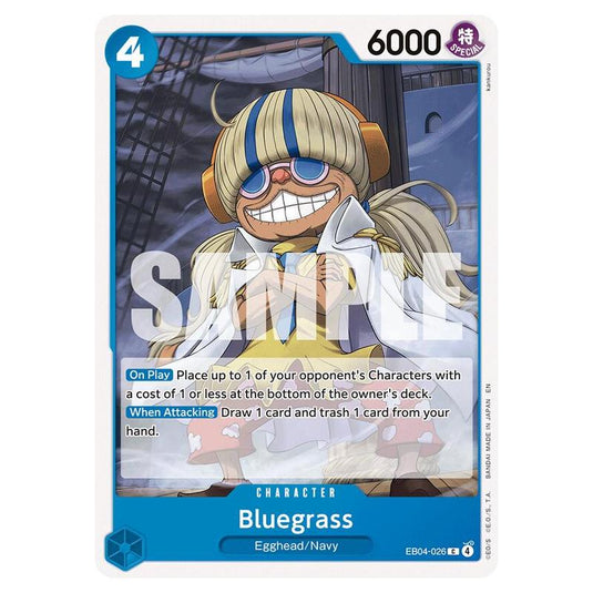 One Piece - OP14 - The Azure Sea's Seven - Bluegrass - EB04-026