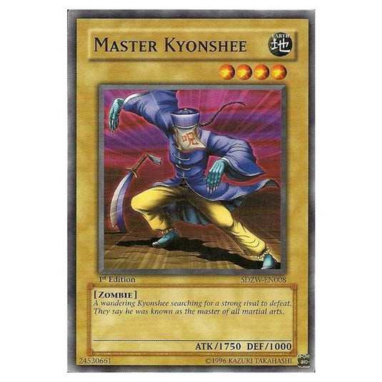 Yu-Gi-Oh! - Zombie World Structure Deck - Master Kyonshee (Common) SDZW-EN008