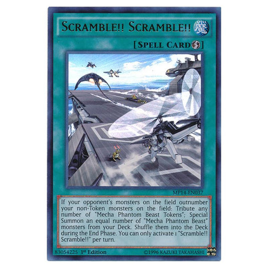 Yu-Gi-Oh! - 2014 Mega-Tin Mega Pack - Scramble!! Scramble!! (Ultra Rare) MP14-EN037