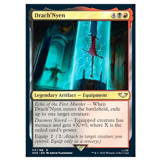 Magic The Gathering - Universes Beyond - Warhammer 40k - Drach'Nyen - 117/168