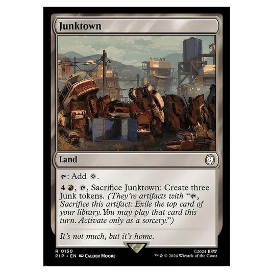 Magic The Gathering - Universes Beyond - Fallout - Junktown - 0150