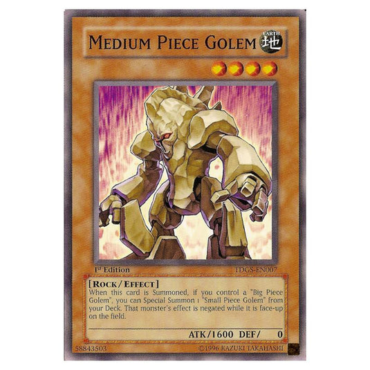 Yu-Gi-Oh! - The Duelist Genesis - Medium Piece Golem (Common) TDGS-EN007