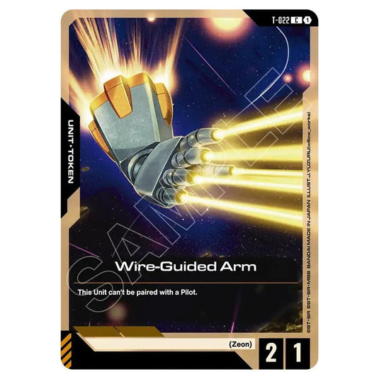 Gundam Card Game - GD-04: Phantom Aria - Wire-Guided Arm (C) - T-022