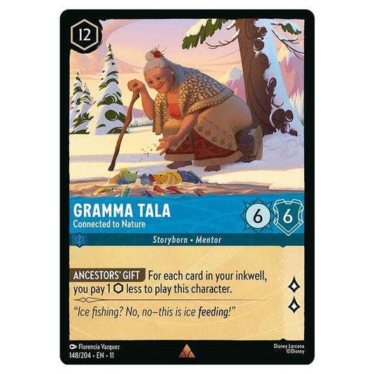Lorcana - Winterspell - Gramma Tala - Connected to Nature (Rare) - 148/204