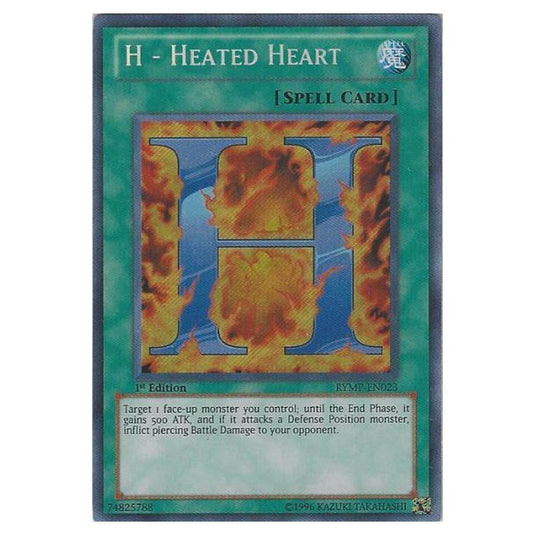 Yu-Gi-Oh! - Ra Yellow Mega Pack - H - Heated Heart (Secret Rare) RYMP-EN023