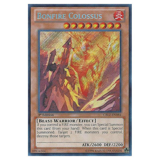 Yu-Gi-Oh! - Cosmo Blazer - Bonfire Colossus (Secret Rare) CBLZ-EN084