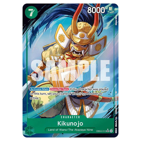 One Piece - OP14 - The Azure Sea's Seven - Kikunojo - EB04-012a