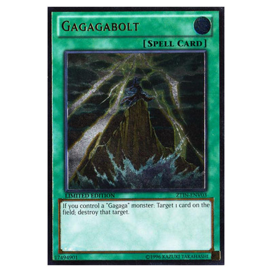 Yu-Gi-Oh! - Zexal Collection Tin - Gagagabolt (Ultimate Rare) ZTIN-ENV03