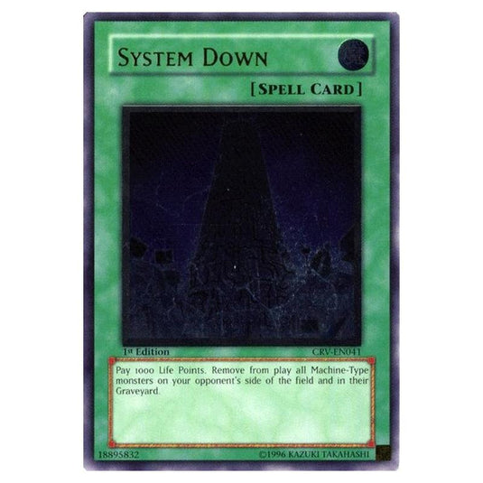 Yu-Gi-Oh! - Cybernetic Revolution - System Down (Ultimate Rare) CRV-EN041