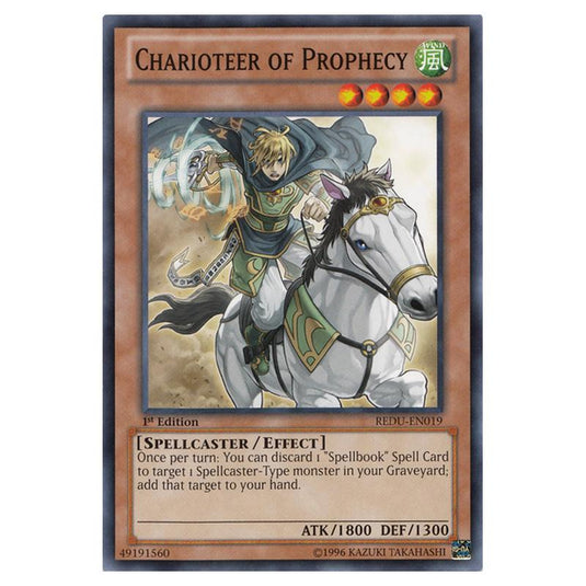 Yu-Gi-Oh! - Return of the Duelist - Charioteer of Prophecy (Common) REDU-EN019