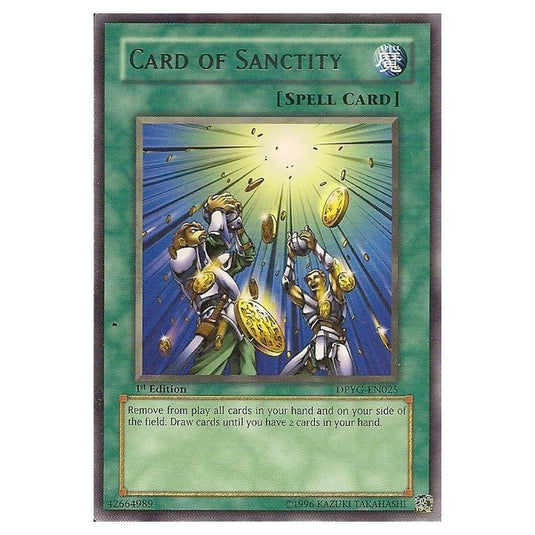 Yu-Gi-Oh! - Duelist Pack - Yugi - Card of Sanctity (Rare) DPYG-EN025