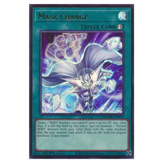 Yu-Gi-Oh! - Maze of Muertos - Mask Change (Ultra Rare) - MZMU-EN071
