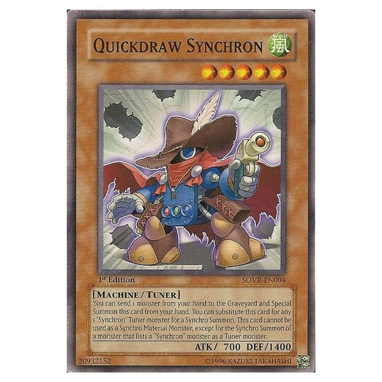 Yu-Gi-Oh! - Stardust Overdrive - Quickdraw Synchron (Common) SOVR-EN004