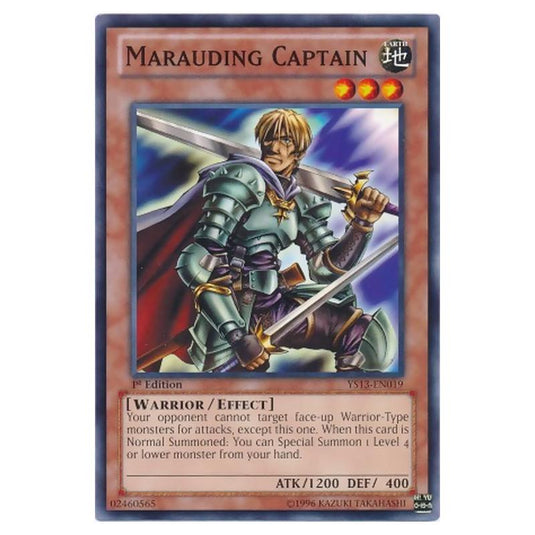 Yu-Gi-Oh! - Super Starter - V for Victory - Marauding Captain (Common) YS13-EN019