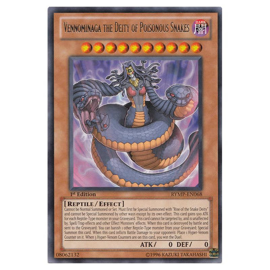 Yu-Gi-Oh! - Ra Yellow Mega Pack - Vennominaga the Deity of Poisonous Snakes (Rare) RYMP-EN068