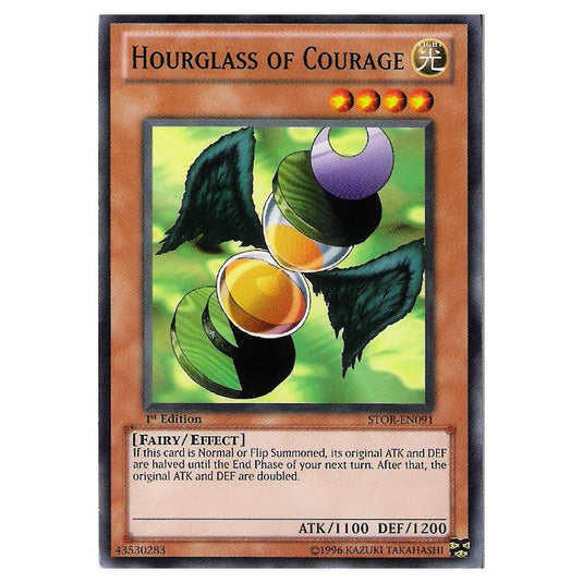 Yu-Gi-Oh! - Storm of Ragnarok - Hourglass of Courage (Common) STOR-EN091