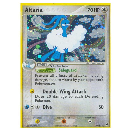 Pokemon - EX Deoxys - Altaria - 001/107