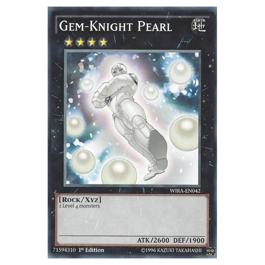 Yu-Gi-Oh! - Wing Raiders - Gem-Knight Pearl (Common) WIRA-EN042