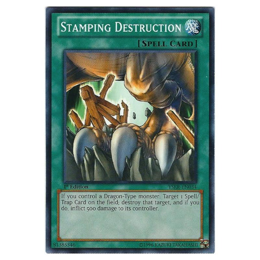Yu-Gi-Oh! - Starter Deck - Kaiba Reloaded - Stamping Destruction (Common) YSKR-EN034
