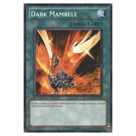 Yu-Gi-Oh! - Order of Chaos - Dark Mambele (Common) ORCS-EN058