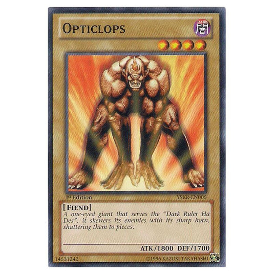 Yu-Gi-Oh! - Starter Deck - Kaiba Reloaded - Opticlops (Common) YSKR-EN005