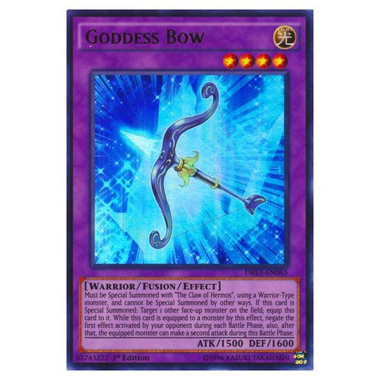Yu-Gi-Oh! - Dragons of Legend - Unleashed - Goddess Bow (Ultra Rare) DRL3-EN065