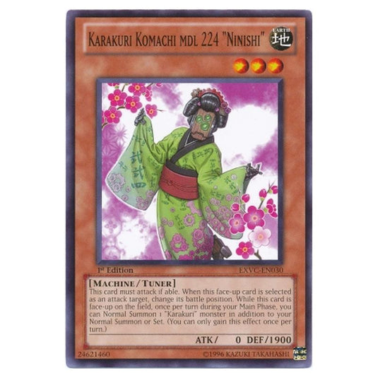 Yu-Gi-Oh! - Extreme Victory - Karakuri Komachi mdl 224 "Ninishi" (Common) EXVC-EN030