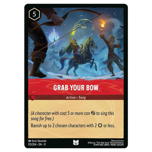 Lorcana - Winterspell - Grab Your Bow (Uncommon) - 131/204