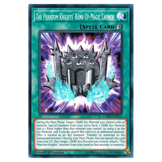 Yu-Gi-Oh! - Legendary Hero Decks - The Phantom Knights' Rank-Up-Magic Launch (Common) LEHD-ENC13