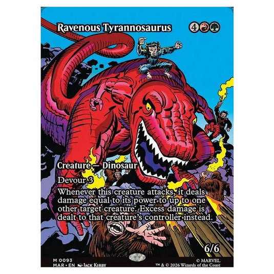 Magic The Gathering - Marvel Universe - Ravenous Tyrannosaurus - 0093