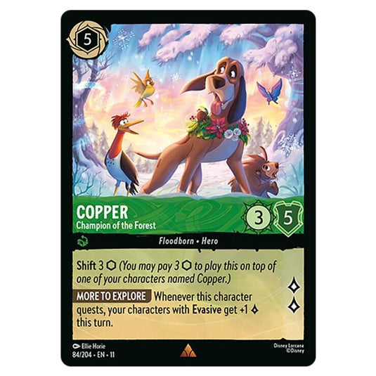 Lorcana - Winterspell - Copper - Champion of the Forest (Rare) - 084/204