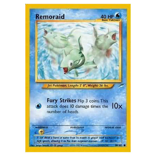 Pokemon - Neo Destiny - Remoraid - 080/105