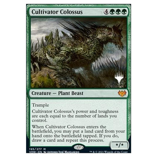 Magic The Gathering - Innistrad: Crimson Vow Promos - Cultivator Colossus - 195/277