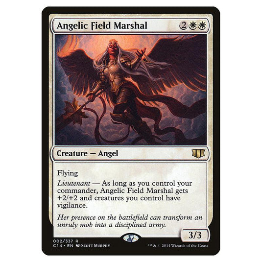 Magic The Gathering - Commander 2014 - Angelic Field Marshal - 2