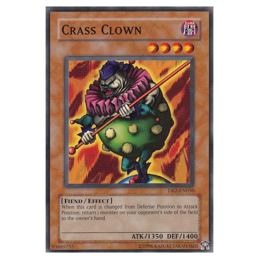 Yu-Gi-Oh! - Dark Beginning 2 - Crass Clown (Common) DB2-EN050