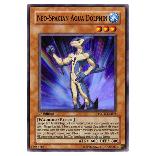 Yu-Gi-Oh! - Power of the Duelist - Neo-Spacian Aqua Dolphin (Super Rare) POTD-EN003