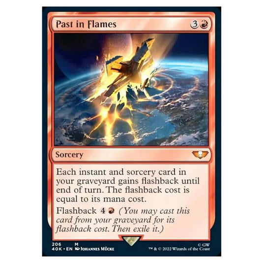 Magic The Gathering - Universes Beyond - Warhammer 40k - Past in Flames - 206/168