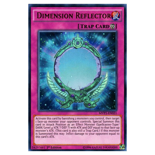 Yu-Gi-Oh! - Yu-Gi-Oh! The Dark Side of Dimensions Movie Pack - Dimension Reflector (Ultra Rare) MVP1-EN021