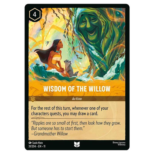 Lorcana - Winterspell - Wisdom of the Willow (Uncommon) - 031/204