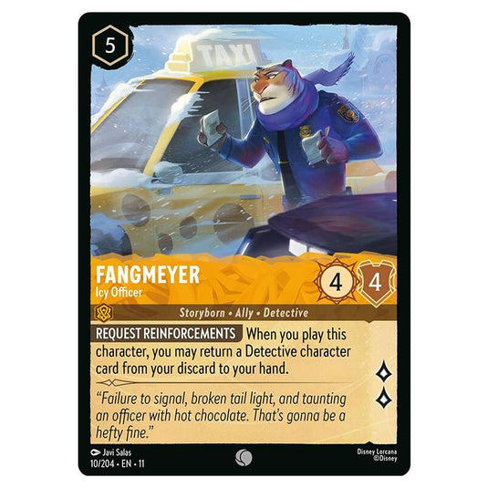 Lorcana - Winterspell - Fangmeyer - Icy Officer (Common) - 010/204
