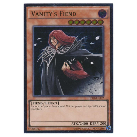 Yu-Gi-Oh! - OTS Tournament Pack 1 - Vanity\'s Fiend (Ultimate Rare) OP01-EN002