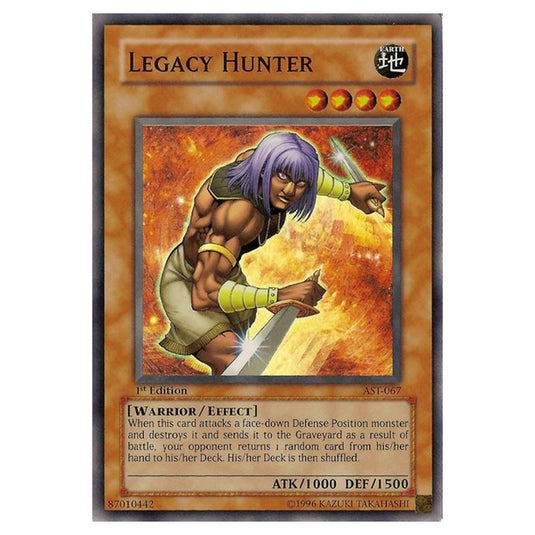 Yu-Gi-Oh! - Ancient Sanctuary - Legacy Hunter (Super Rare) AST-067
