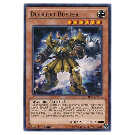 Yu-Gi-Oh! - 2014 Mega-Tin Mega Pack - Dododo Buster (Common) MP14-EN245