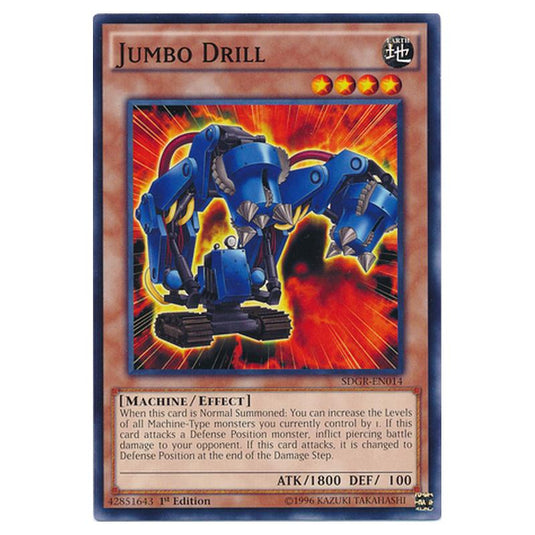 Yu-Gi-Oh! - Geargia Rampage Structure Deck - Jumbo Drill (Common) SDGR-EN014