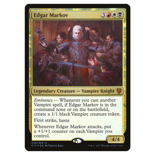 Magic The Gathering - Commander 2017 - Edgar Markov - 036/309