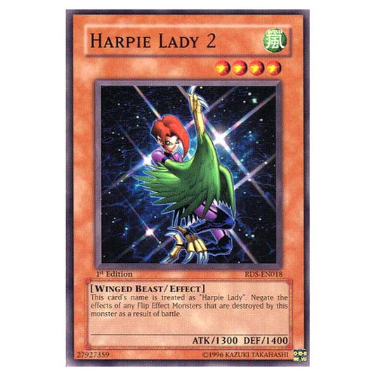 Yu-Gi-Oh! - Rise of Destiny - Harpie Lady 2 (Common) RDS-EN018