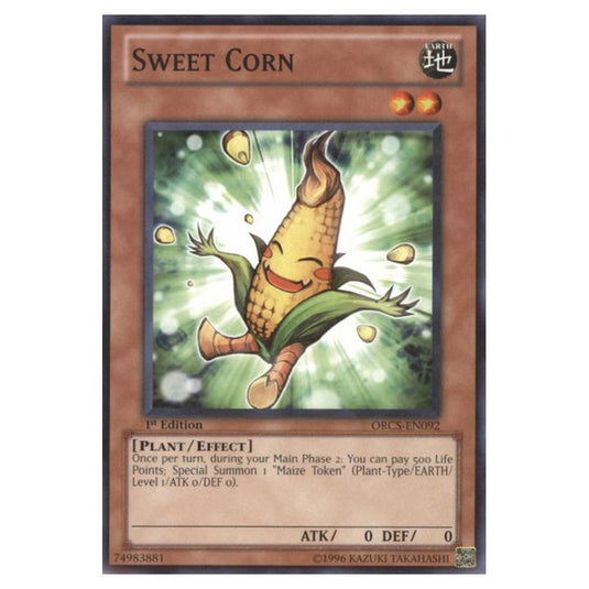 Yu-Gi-Oh! - Order of Chaos - Sweet Corn (Common) ORCS-EN092