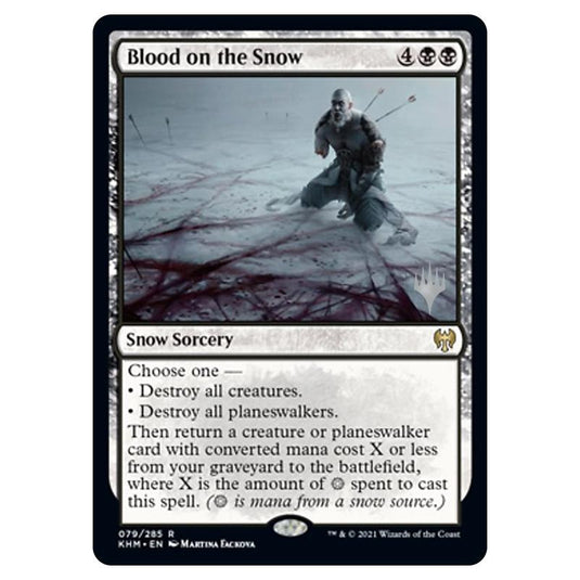 Magic The Gathering - Kaldheim Promos - Blood on the Snow - 079/285