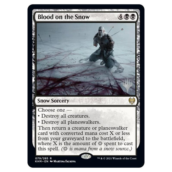 Magic The Gathering - Kaldheim Promos - Blood on the Snow